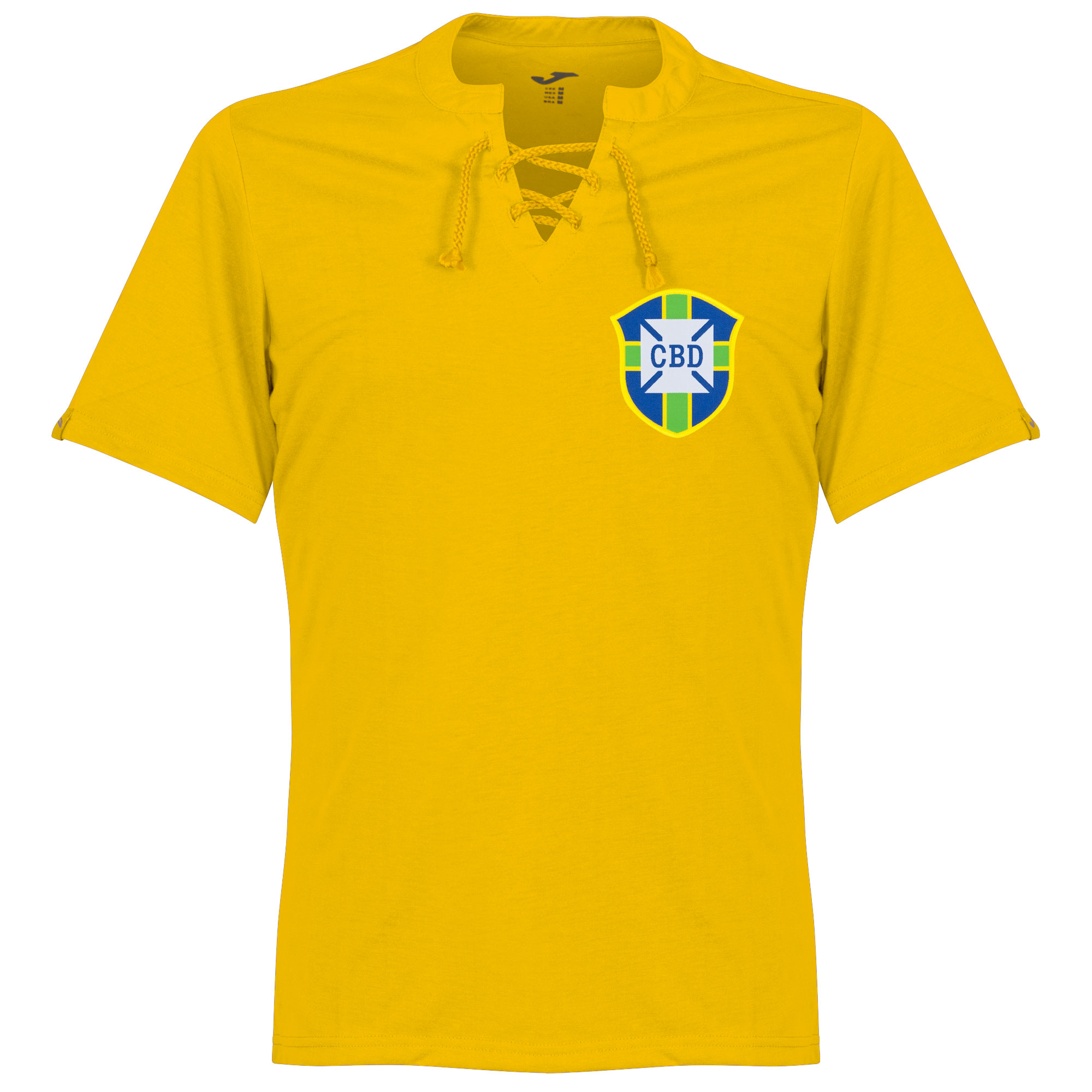 Brazilië Retro Voetbalshirt 1950's - Geel Top Merken Winkel